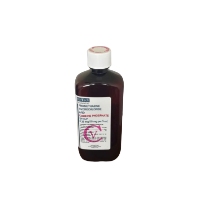 Hi-tech promethazine hydrochloride and codeine phosphate cough syrup
